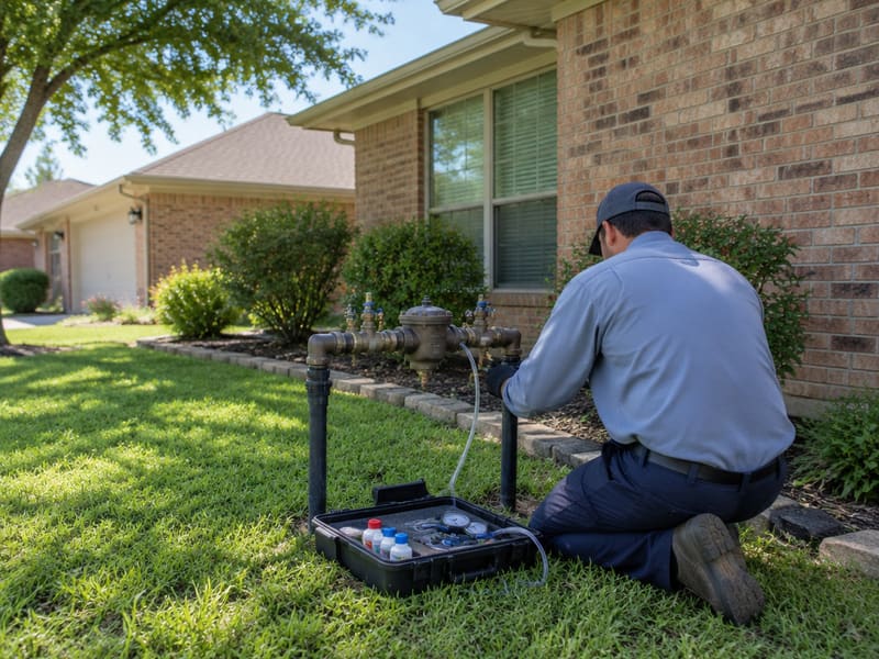 Annual Backflow Testing in Killeen