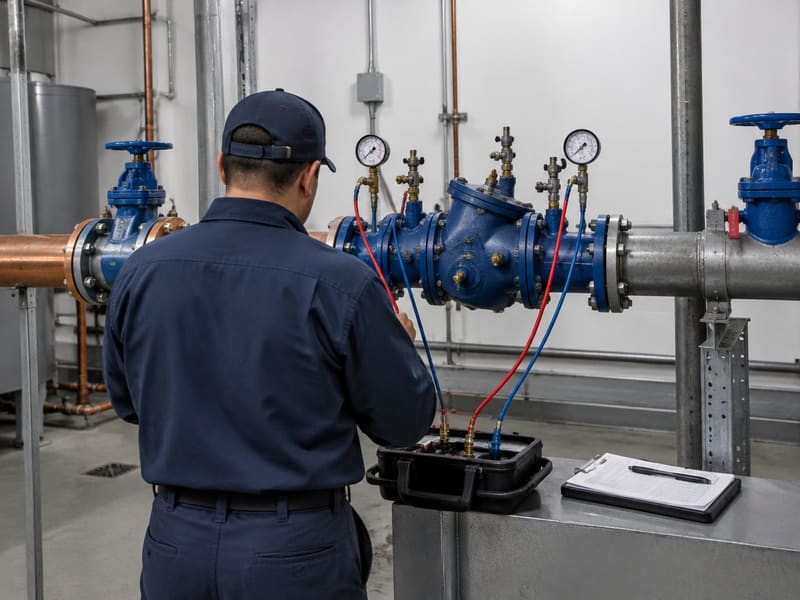 Commercial Backflow Testing in Killeen